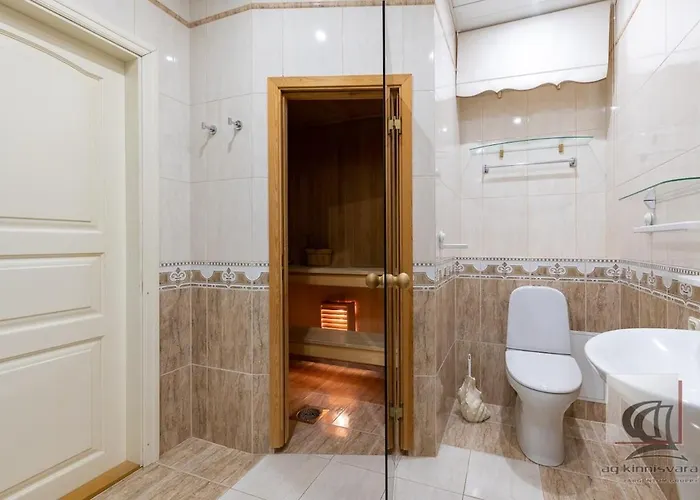 شقة Elegant 5 Bedr With Sauna In The Centre, Near Viru And Old Town, With Private Parking تالين